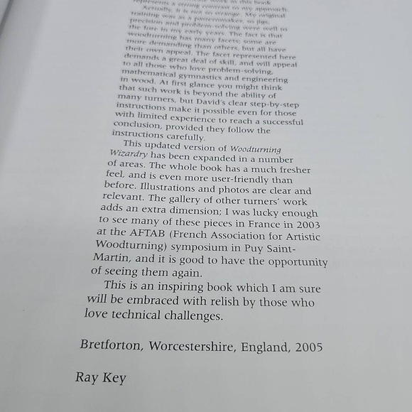 Woodturning Wizardry By David Springett Revised Edition Paperback Woodworker - Picture 5 of 9